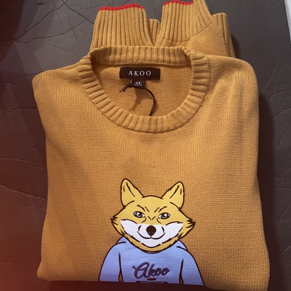 AKOO 721-0500
🦊JOGGER SLICK SWEATER
OAK BUFF, SIZE X-LARGE 100% COTTON NWT - Picture 8 of 10